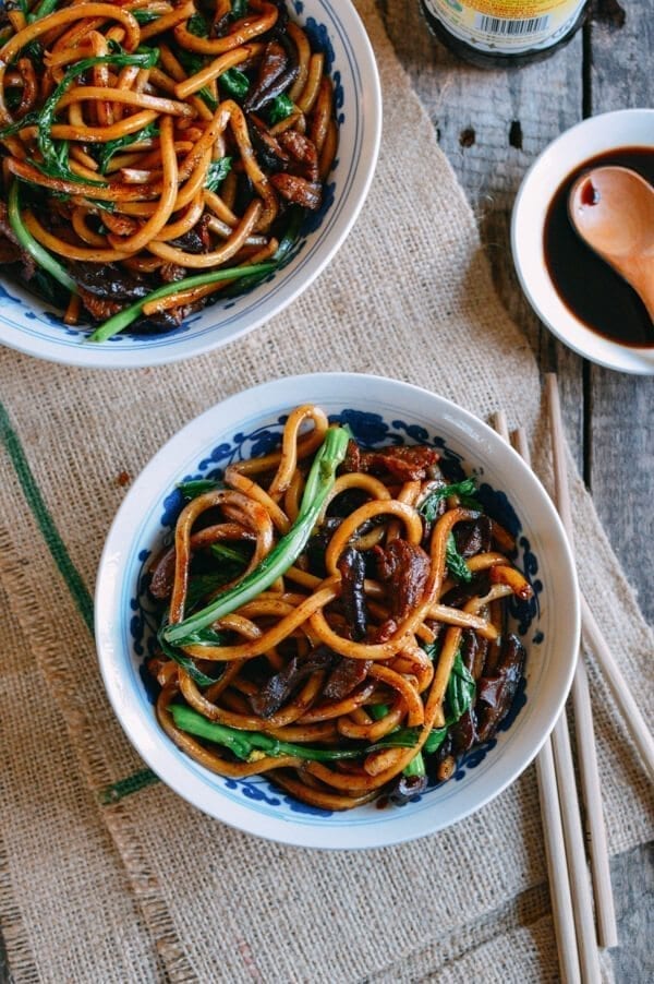 Shanghai Fried Noodles, by thewoksoflife.com