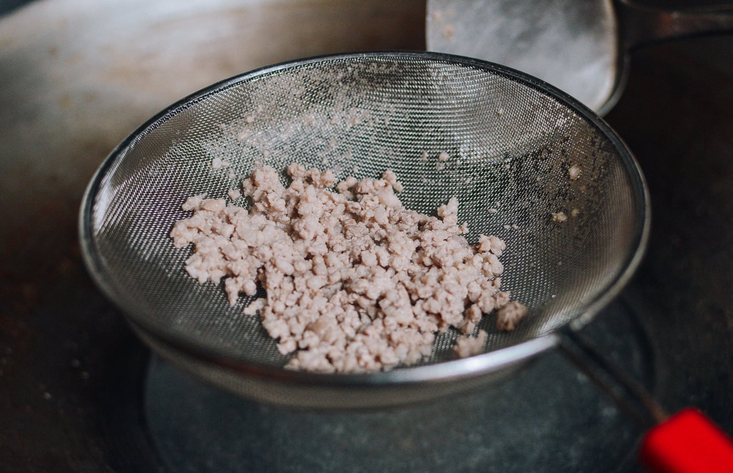 Shrimp with Lobster Sauce, by thewoksoflife.com