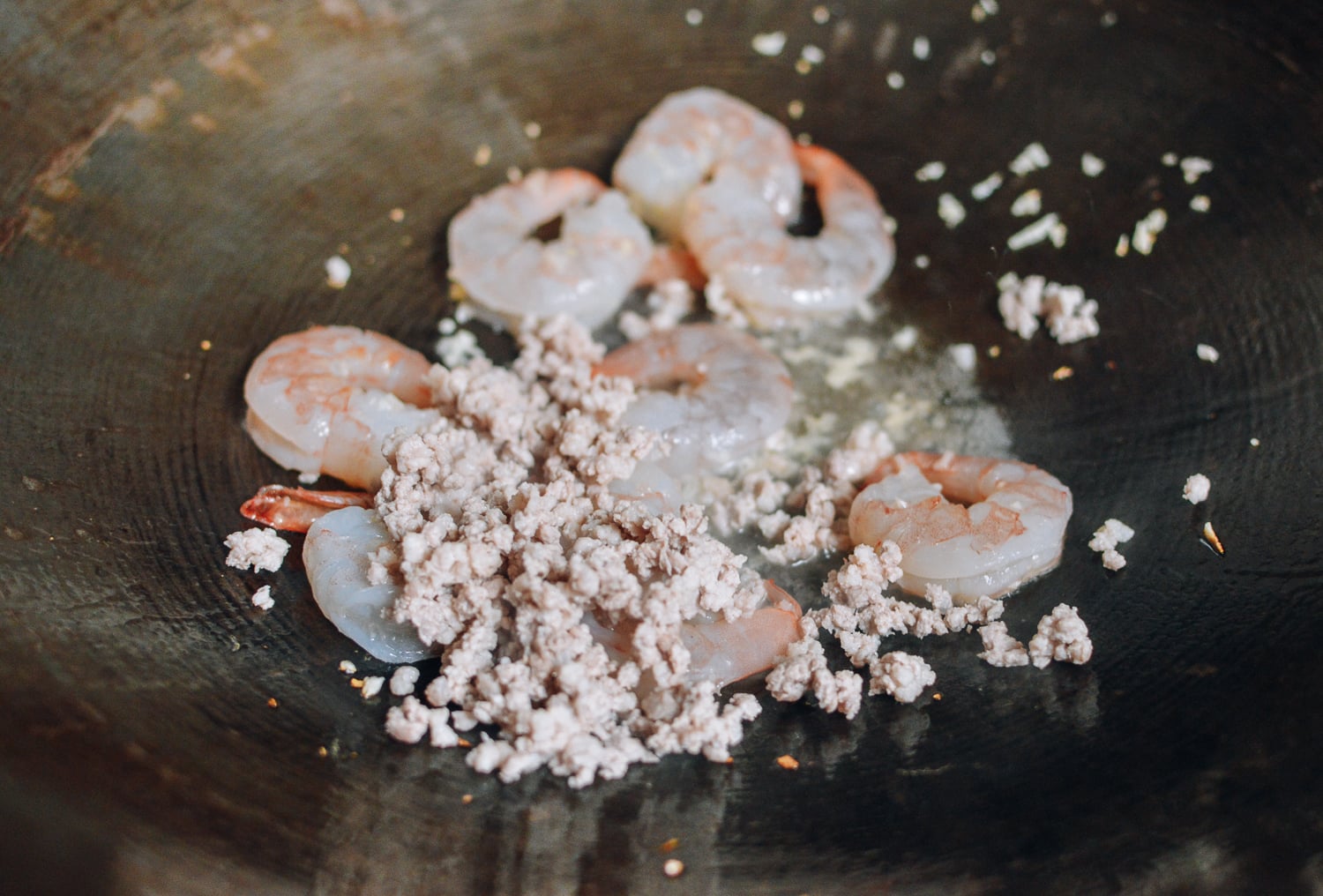 Shrimp with Lobster Sauce, by thewoksoflife.com