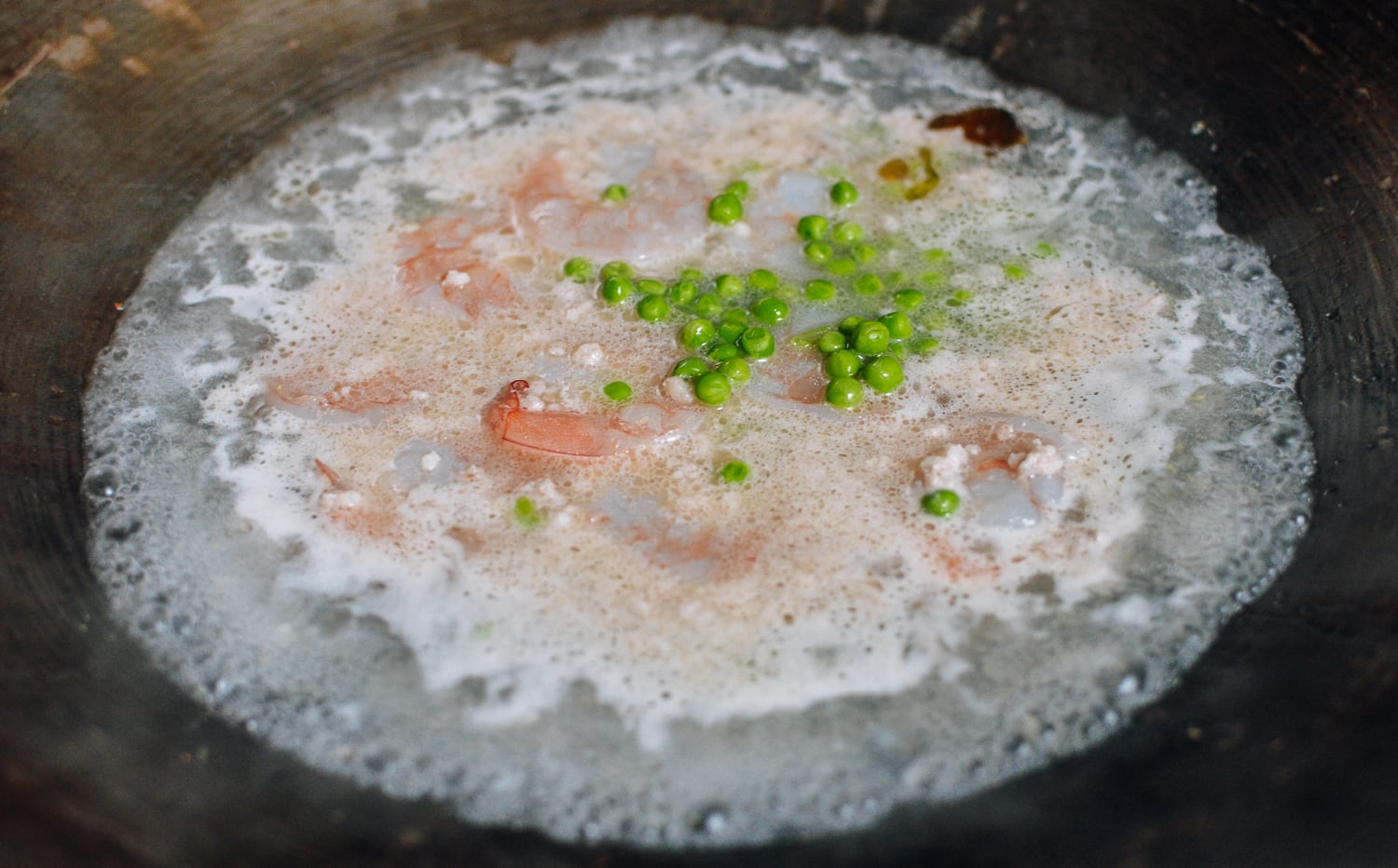 Shrimp with Lobster Sauce, by thewoksoflife.com