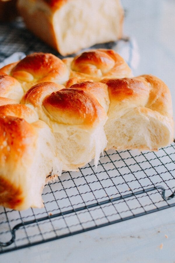 Milk Bread, by thewoksoflife.com