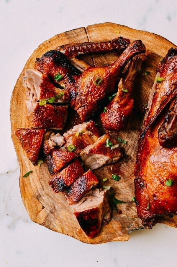 Roasted Braised Duck, by thewoksoflife.com