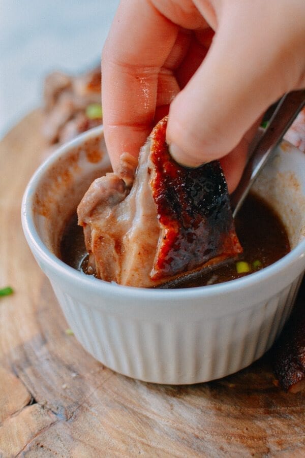 Roasted Braised Duck, by thewoksoflife.com