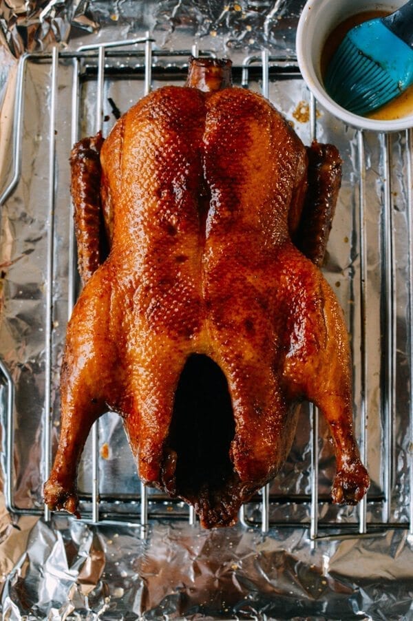 Roasted Braised Duck, by thewoksoflife.com