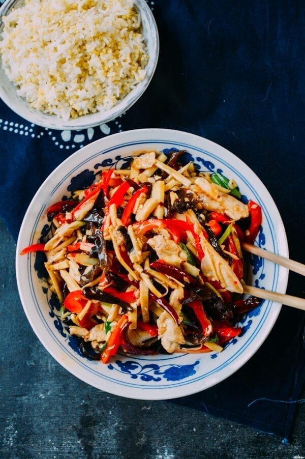 Chicken with Garlic Sauce, by thewoksoflife.com