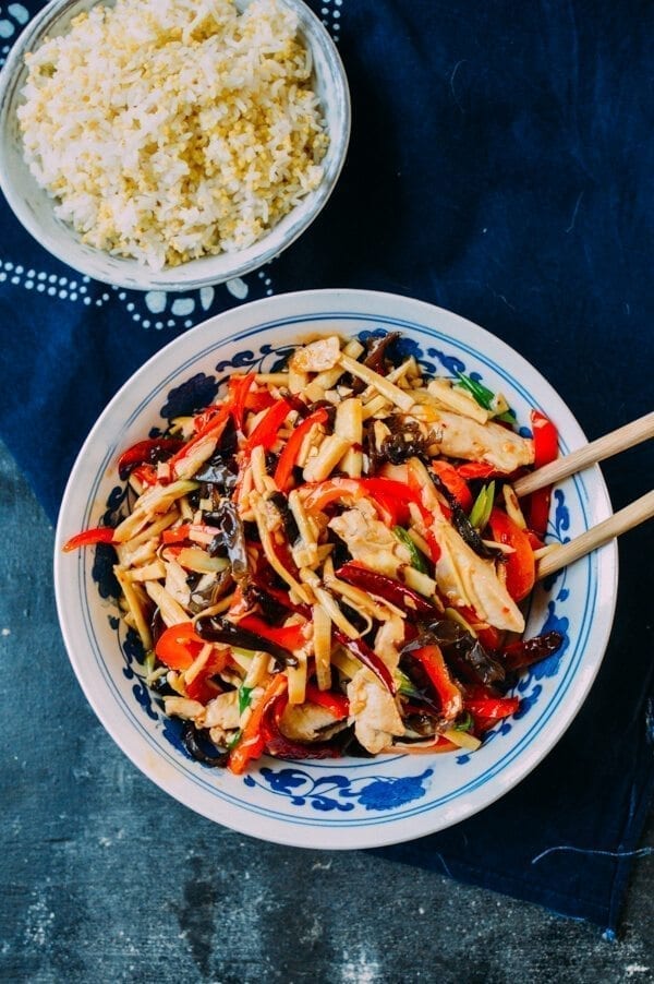 Chicken with Garlic Sauce, by thewoksoflife.com