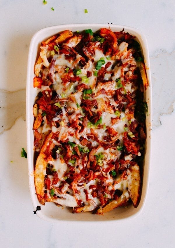 Kimchi Fries, by thewoksoflife.com