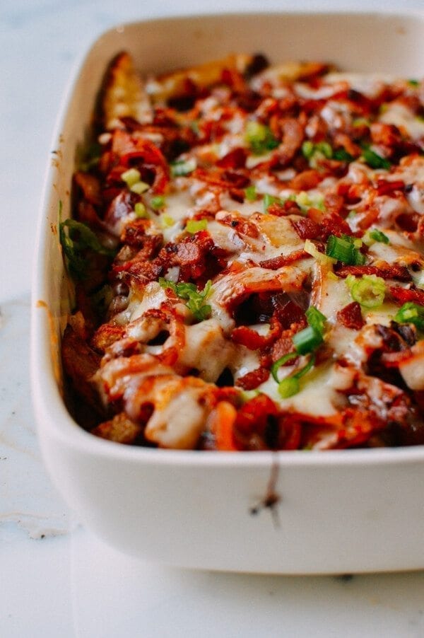 Kimchi Fries, by thewoksoflife.com