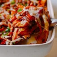Kimchi Fries, by thewoksoflife.com