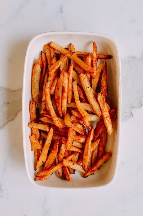 Kimchi Fries, by thewoksoflife.com