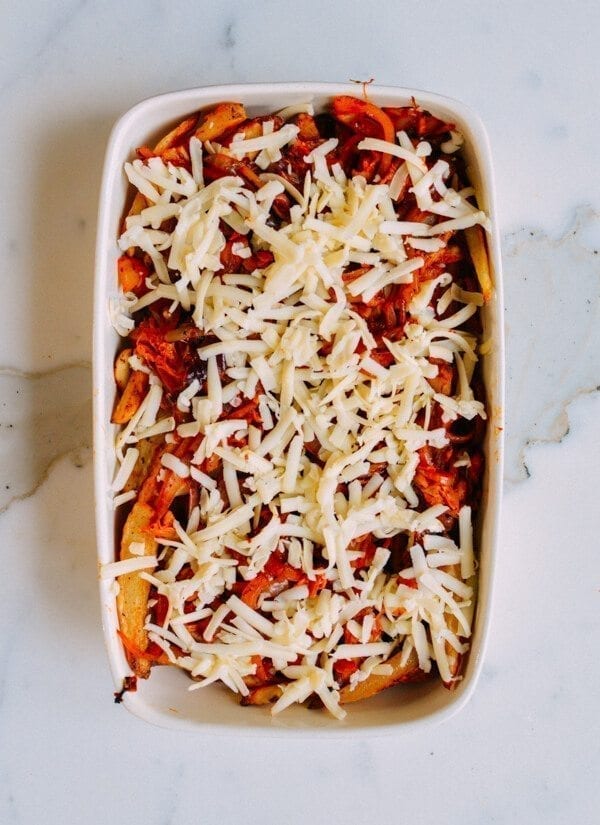 Kimchi Fries, by thewoksoflife.com