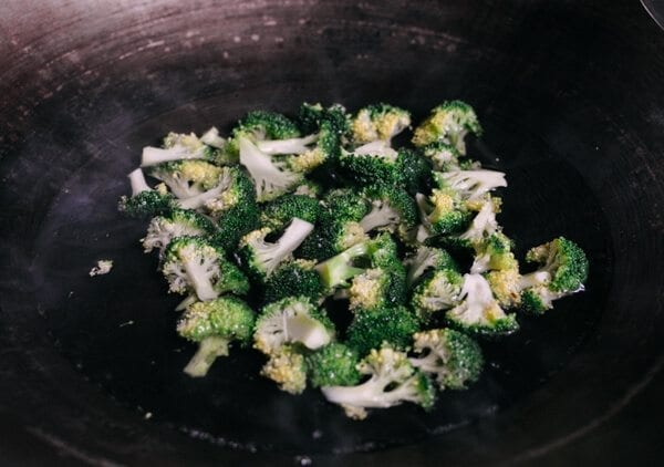 Shrimp Fried Rice w/ Thai Basil, by thewoksoflife.com