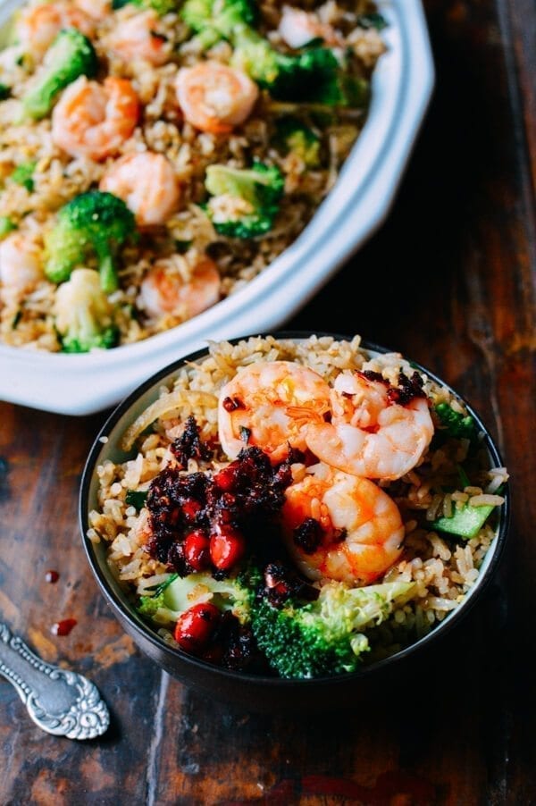 Thai Basil Shrimp Fried Rice - Easy Thai Food , by thewoksoflife.com