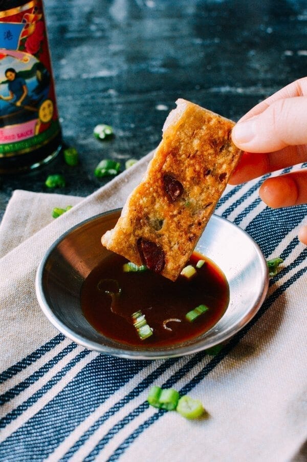 Crispy Taro Cake, by thewoksoflife.com