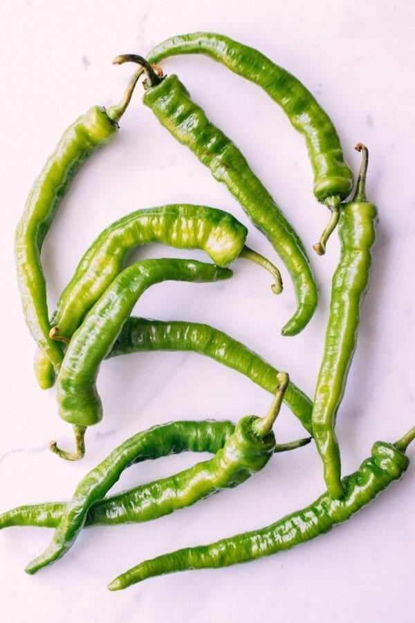 Tiger Skin Peppers, by thewoksoflife.com