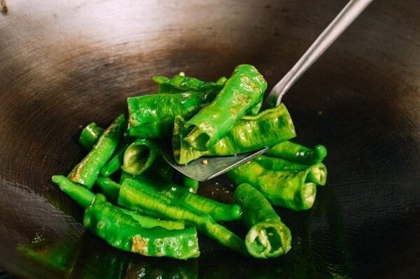 Tiger Skin Peppers, by thewoksoflife.com