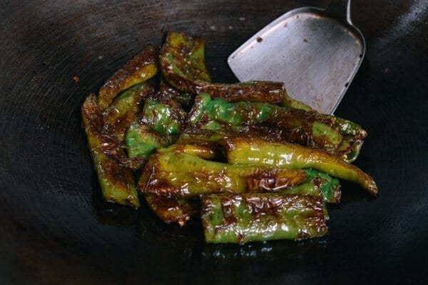 Tiger Skin Peppers, by thewoksoflife.com