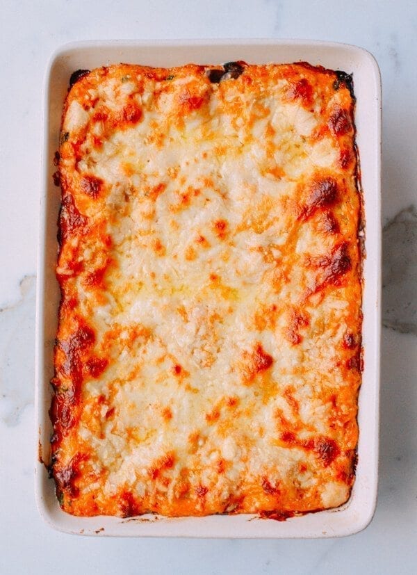Butternut Squash Lasagna, by thewoksoflife.com
