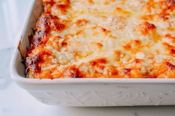 Butternut Squash Lasagna, by thewoksoflife.com