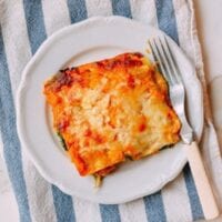 Butternut Squash Lasagna, by thewoksoflife.com