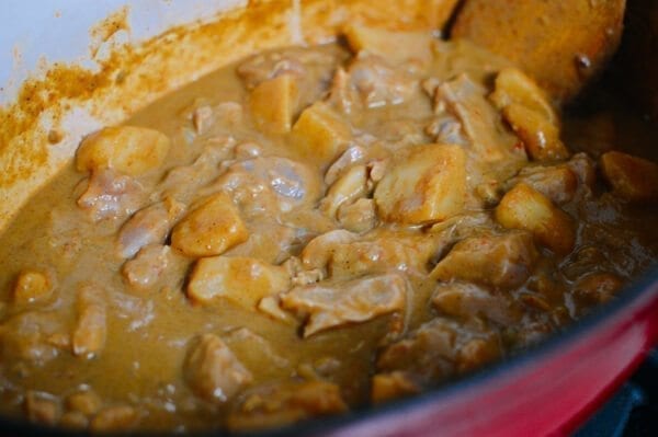 Coconut Curry Chicken, by thewoksoflife.com