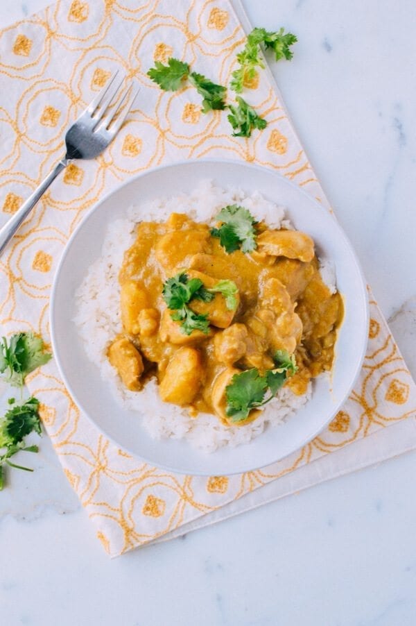Coconut Curry Chicken, by thewoksoflife.com