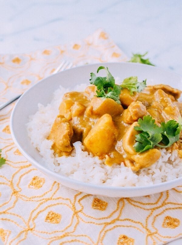 Coconut Curry Chicken, by thewoksoflife.com