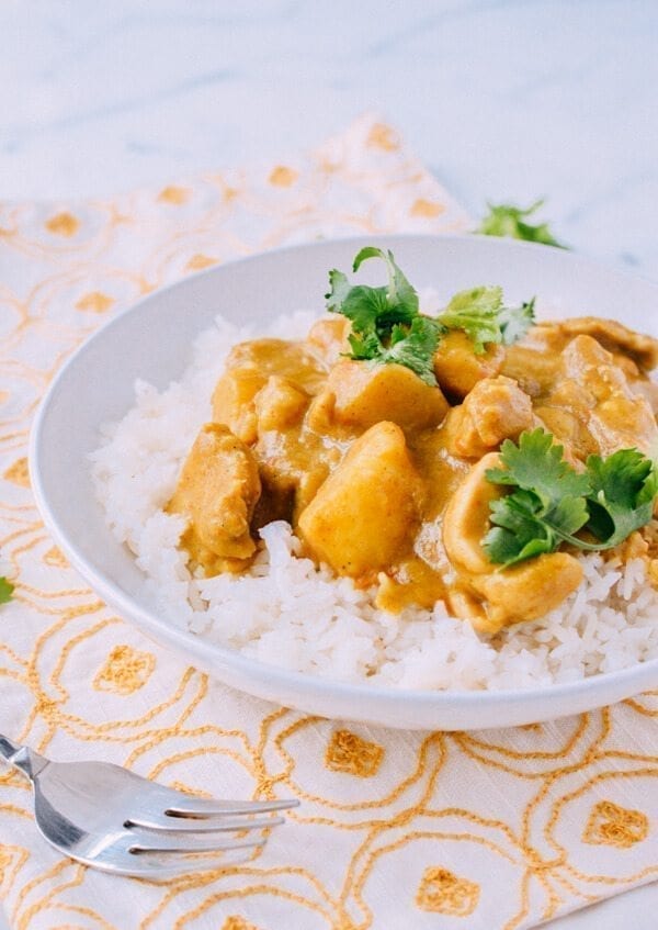Coconut Curry Chicken, by thewoksoflife.com