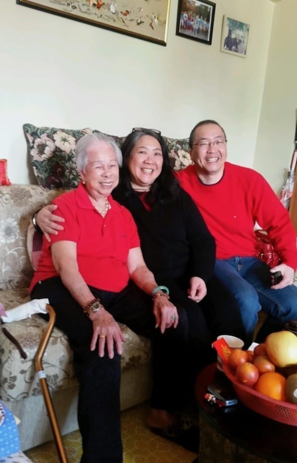 Buddha's Delight (Vegetarian Lo Han Jai) and grandma, by thewoksoflife.com