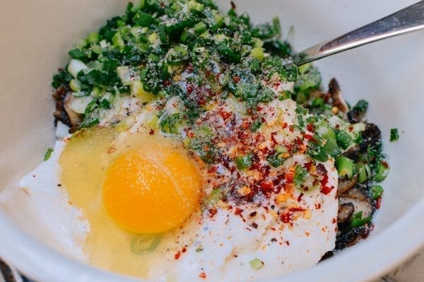 Shiitake Mushroom Tortellini w/ Soy Cream Sauce, by thewoksoflife.com