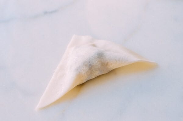 Shiitake Mushroom Tortellini w/ Soy Cream Sauce, by thewoksoflife.com