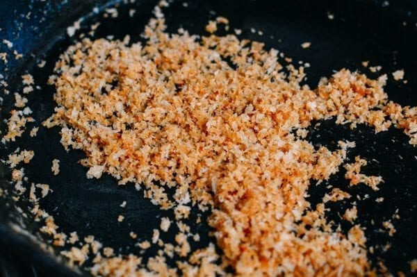 Shiitake Mushroom Tortellini w/ Soy Cream Sauce, by thewoksoflife.com