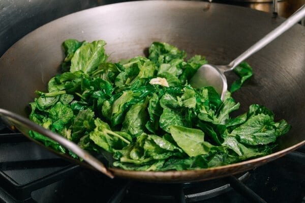 Pea Tips Stir-fry, by thewoksoflife.com