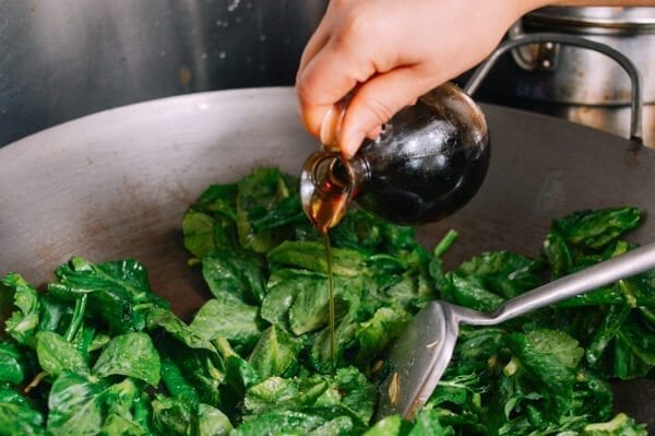 Pea Tips Stir-fry, by thewoksoflife.com