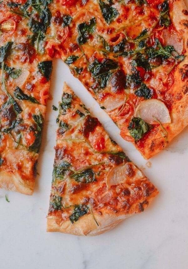 Veggie Pizza and Kaitlin’s Perfect Pizza Method!