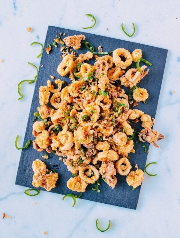 Salt and Pepper Squid, by thewoksoflife.com