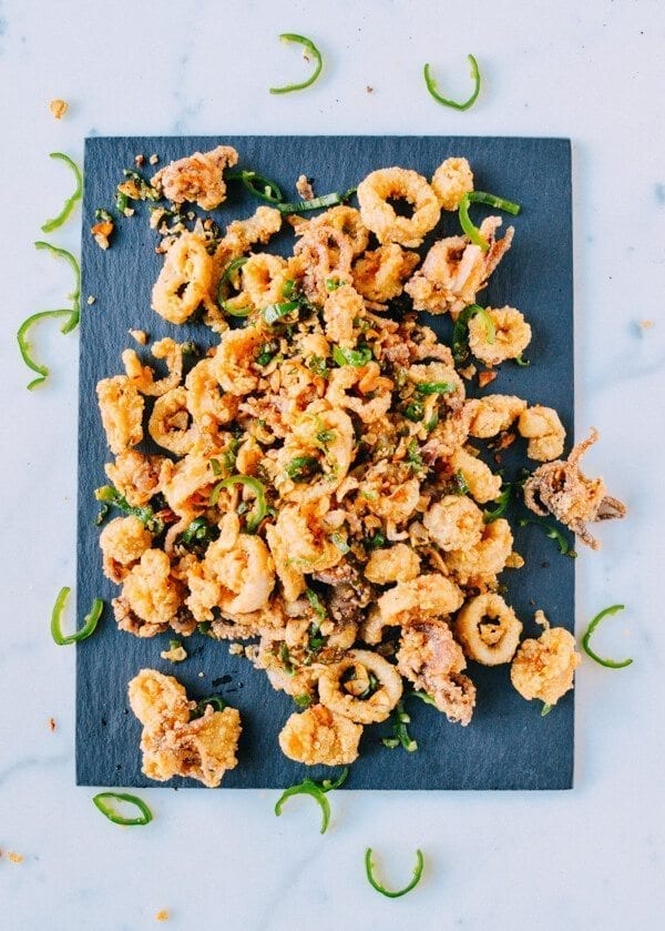 Salt and Pepper Squid, by thewoksoflife.com