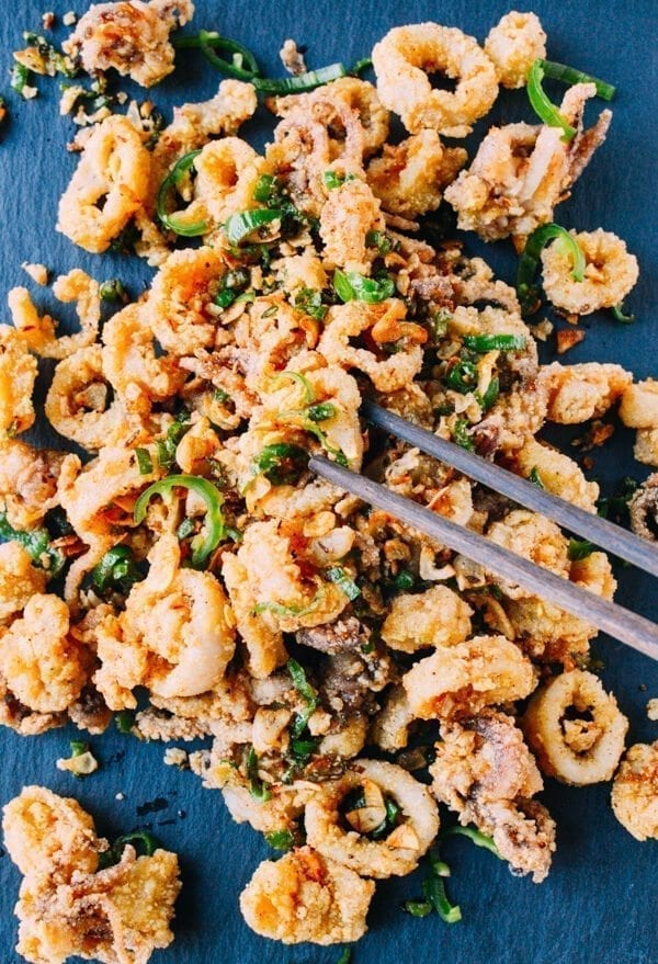 Salt and Pepper Squid, by thewoksoflife.com