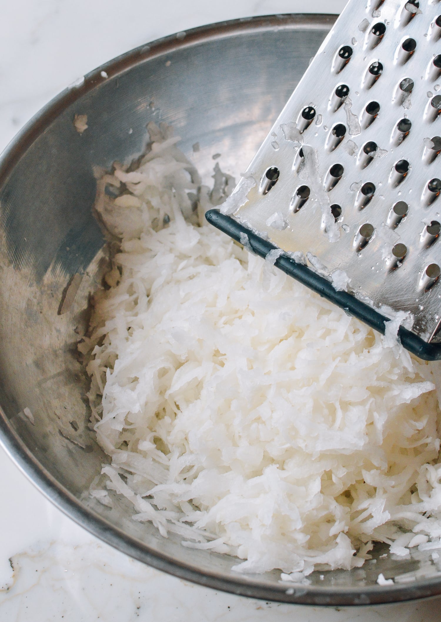 Turnip Cake (Lo Bak Go), by thewoksoflife.com