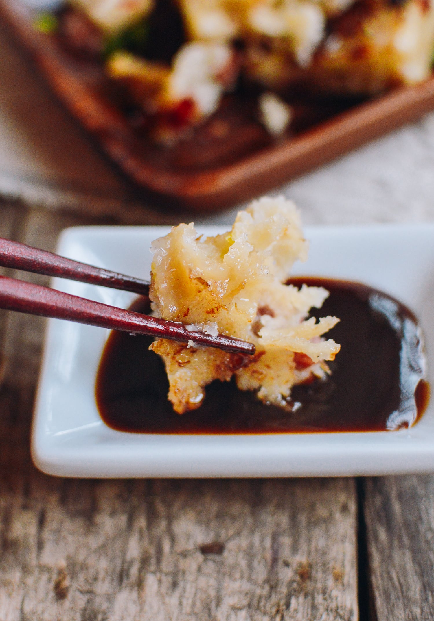 Turnip Cake (Lo Bak Go), by thewoksoflife.com