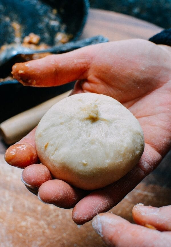 Vegan Char Siu Bao, by thewoksoflife.com