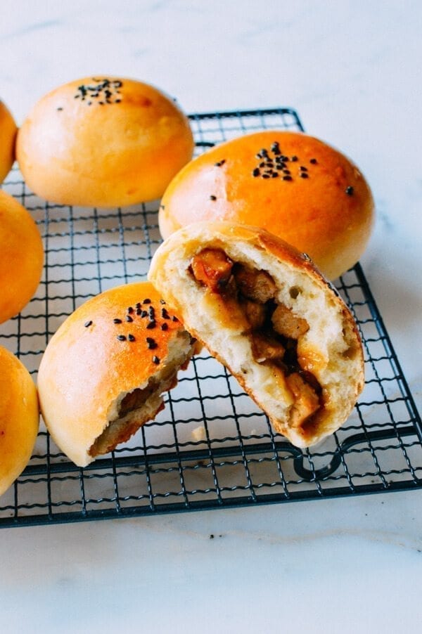Vegan Char Siu Bao, by thewoksoflife.com
