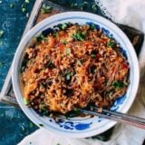 Bowl of Chinese Ants Climbing a Tree