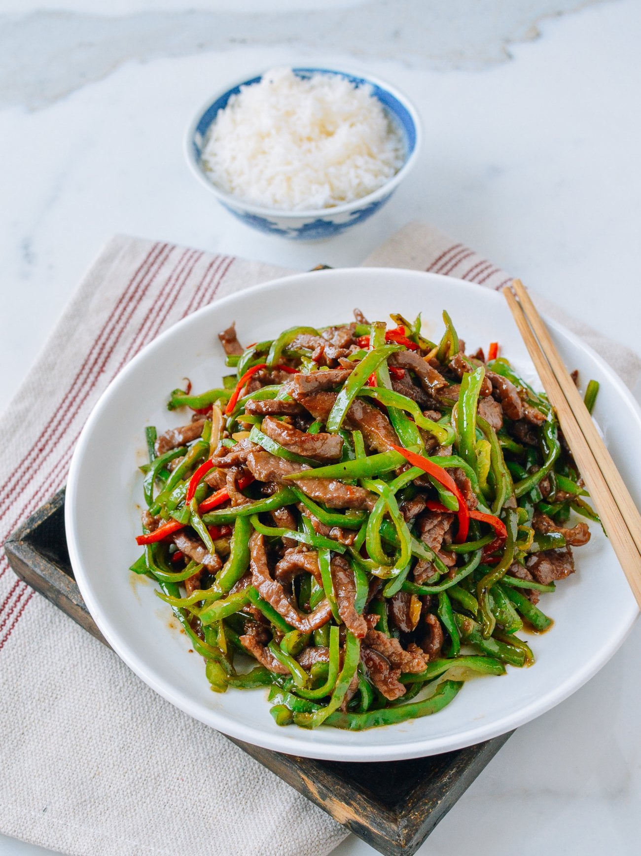 beef pepper stir-fry