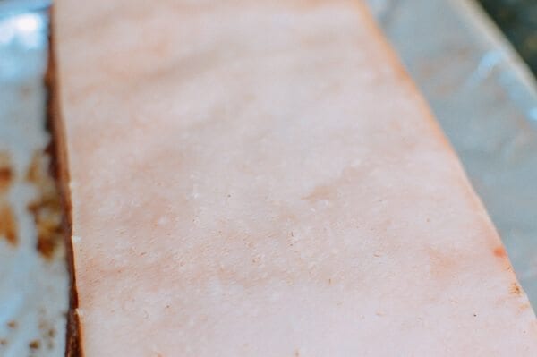 Cantonese Roast Pork Belly, by thewoksoflife.com