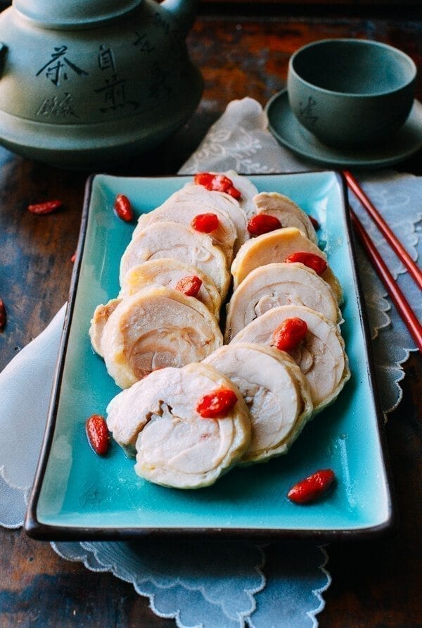 Chinese Drunken Chicken, by thewoksoflife.com