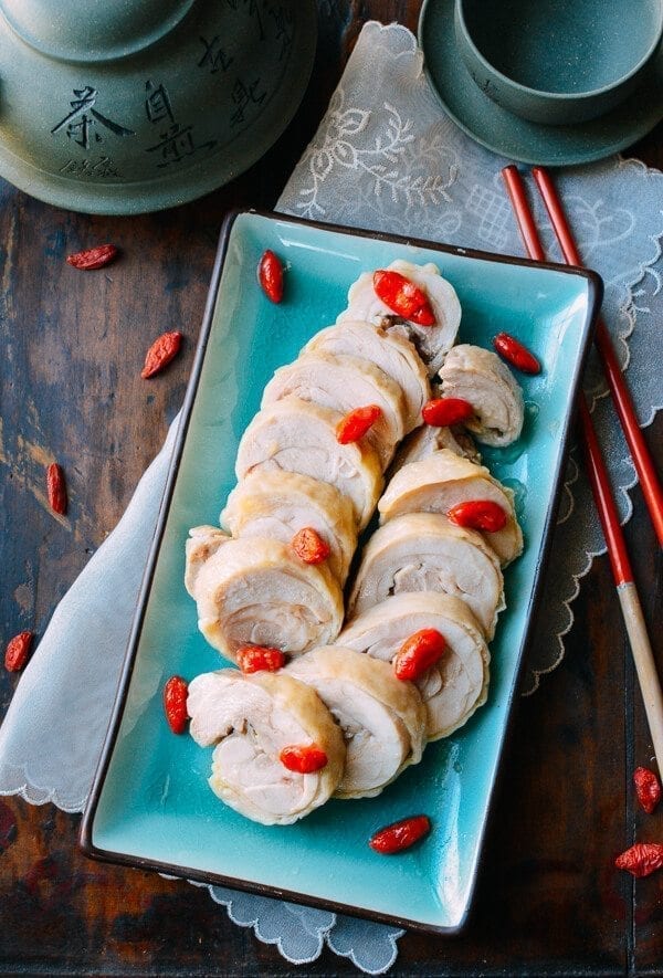 Drunken Chicken, by thewoksoflife.com