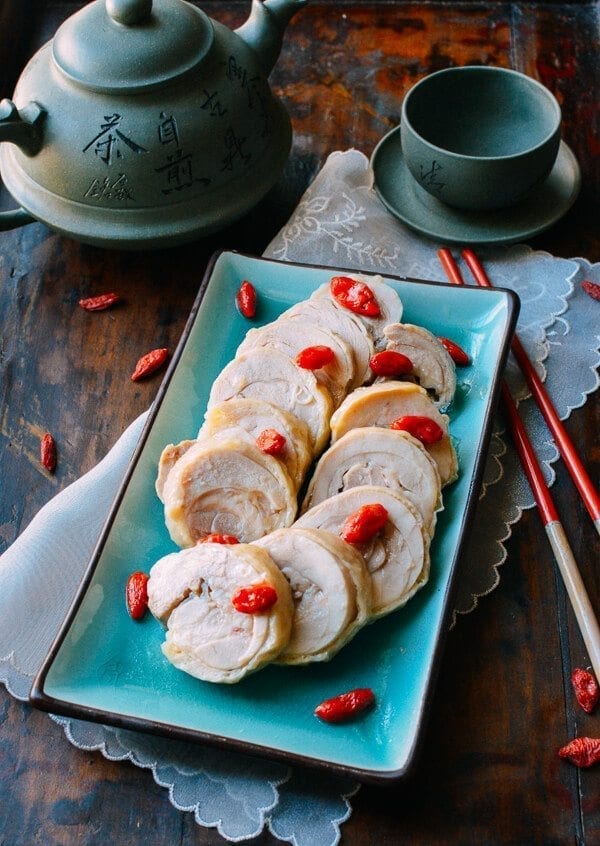 Chinese Drunken Chicken, by thewoksoflife.com