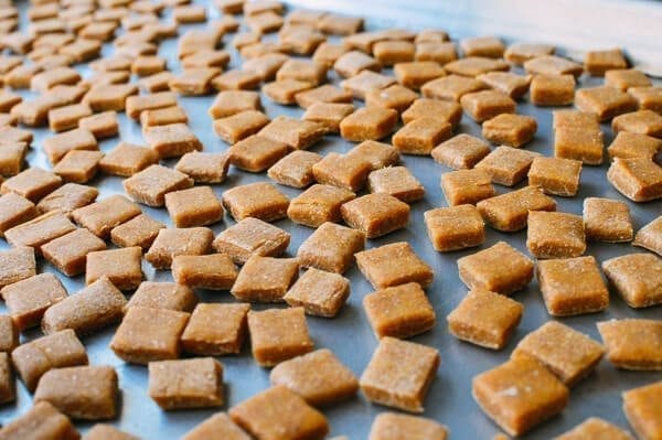 Barley's First Weeks and Puppy Training Treats by thewoksoflife.com 