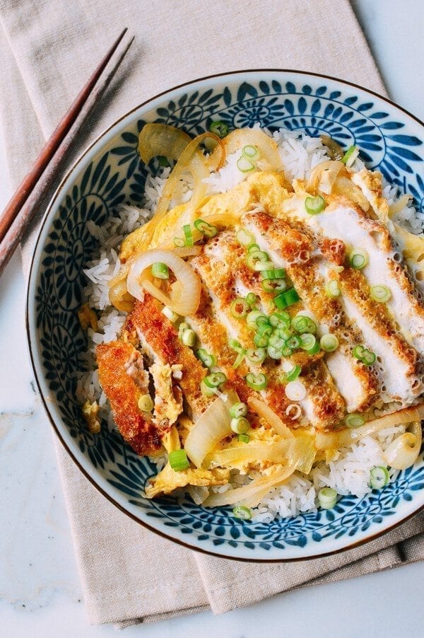 Katsudon Japanese Pork Cutlet and Egg Rice Bowl
